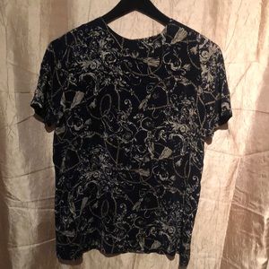 Pea in the pod silk top